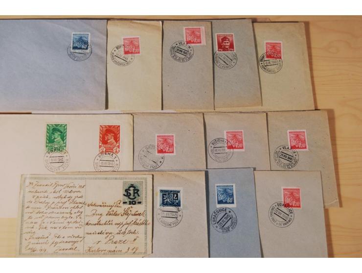 1919/45, Partie  Briefe, Karten und FDC