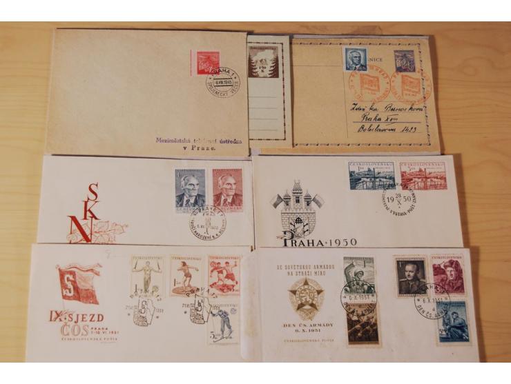 1919/45, Partie  Briefe, Karten und FDC