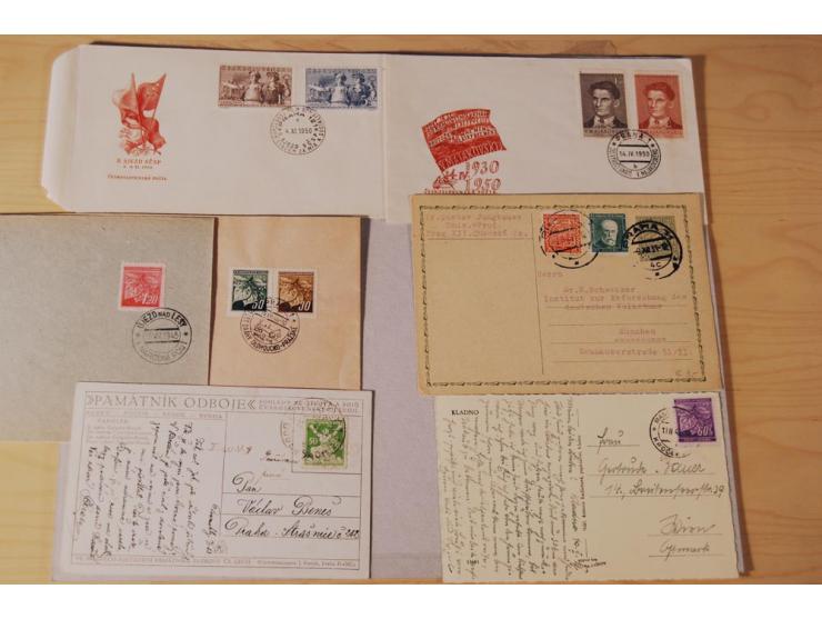 1919/45, Partie  Briefe, Karten und FDC