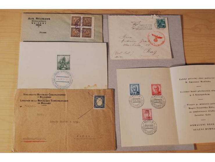 1919/45, Partie  Briefe, Karten und FDC