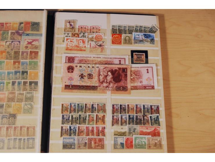 1878/1949, ungebrauchte und gestempelte Partie mit Gebieten im Einsteckbuch