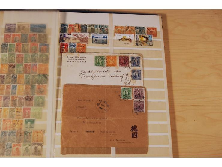 1878/1949, ungebrauchte und gestempelte Partie mit Gebieten im Einsteckbuch