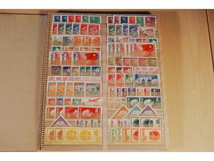 1949/99 (ca.), ungebrauchte, postfrische und gestempelte Zusammenstellung mit etwas Gebieten und  Taiwan sowie ca. 170 Briefe