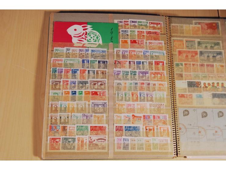 1949/99 (ca.), ungebrauchte, postfrische und gestempelte Zusammenstellung mit etwas Gebieten und  Taiwan sowie ca. 170 Briefe