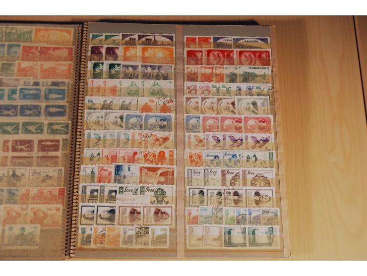 1949/99 (ca.), ungebrauchte, postfrische und gestempelte Zusammenstellung mit etwas Gebieten und  Taiwan sowie ca. 170 Briefe