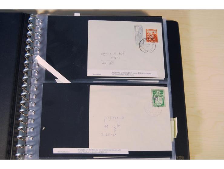 INTERIM: 1948, rd. 380 Belege, teils Blanko-Umschläge, aber auch Bedarfsbelege, dabei Reco und Express mit hochwertigen Frank