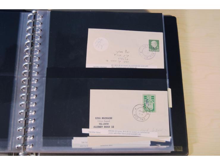 INTERIM: 1948, rd. 380 Belege, teils Blanko-Umschläge, aber auch Bedarfsbelege, dabei Reco und Express mit hochwertigen Frank