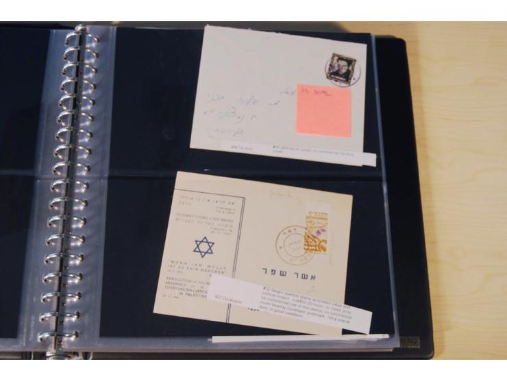 INTERIM: 1948, rd. 380 Belege, teils Blanko-Umschläge, aber auch Bedarfsbelege, dabei Reco und Express mit hochwertigen Frank
