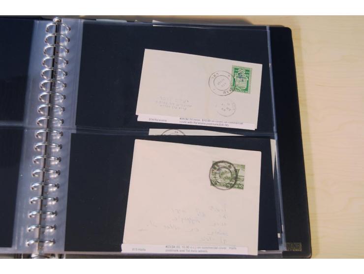 INTERIM: 1948, rd. 380 Belege, teils Blanko-Umschläge, aber auch Bedarfsbelege, dabei Reco und Express mit hochwertigen Frank