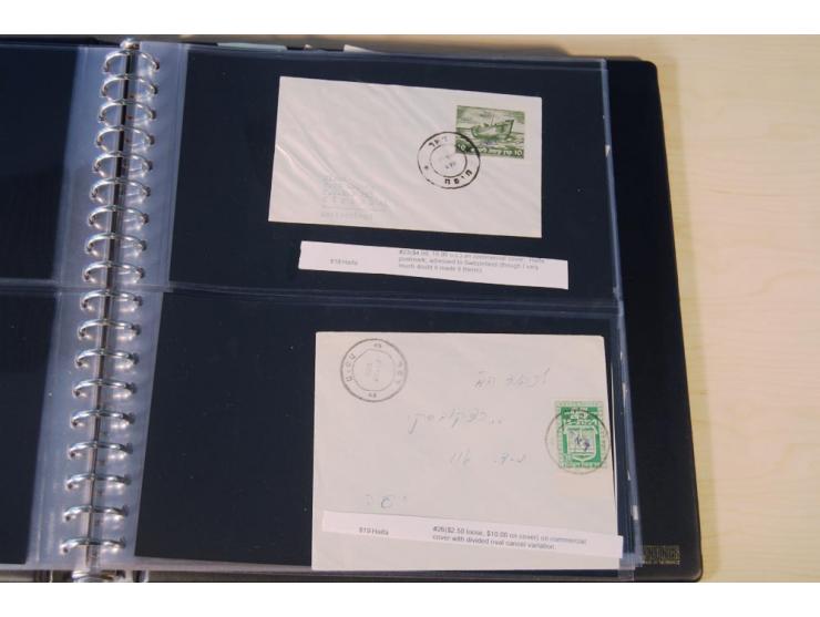 INTERIM: 1948, rd. 380 Belege, teils Blanko-Umschläge, aber auch Bedarfsbelege, dabei Reco und Express mit hochwertigen Frank