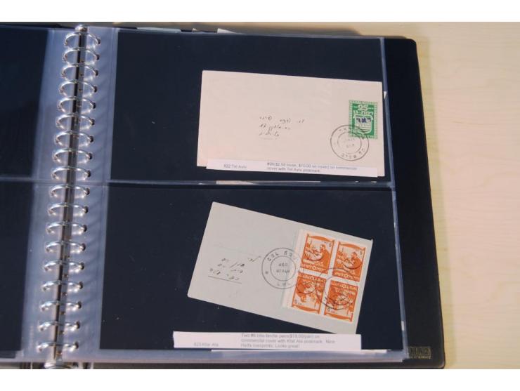 INTERIM: 1948, rd. 380 Belege, teils Blanko-Umschläge, aber auch Bedarfsbelege, dabei Reco und Express mit hochwertigen Frank