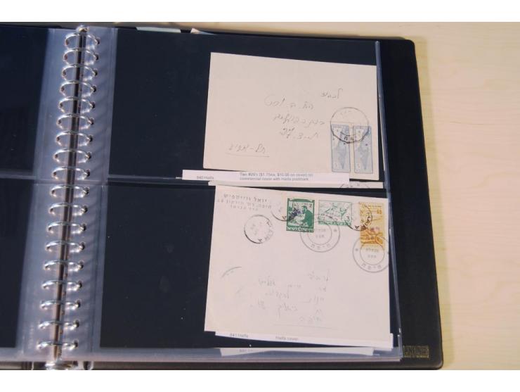 INTERIM: 1948, rd. 380 Belege, teils Blanko-Umschläge, aber auch Bedarfsbelege, dabei Reco und Express mit hochwertigen Frank