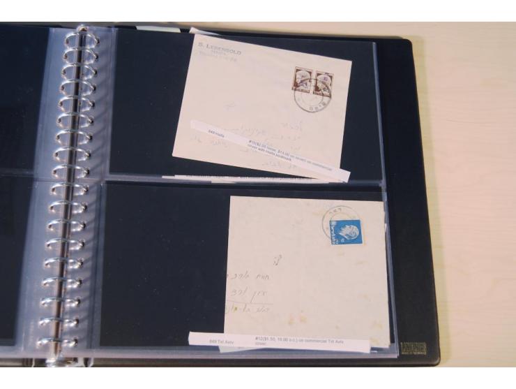 INTERIM: 1948, rd. 380 Belege, teils Blanko-Umschläge, aber auch Bedarfsbelege, dabei Reco und Express mit hochwertigen Frank