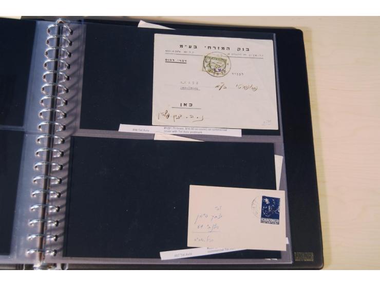 INTERIM: 1948, rd. 380 Belege, teils Blanko-Umschläge, aber auch Bedarfsbelege, dabei Reco und Express mit hochwertigen Frank