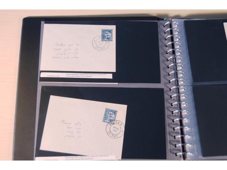 INTERIM: 1948, rd. 380 Belege, teils Blanko-Umschläge, aber auch Bedarfsbelege, dabei Reco und Express mit hochwertigen Frank