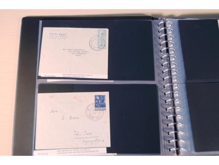INTERIM: 1948, rd. 380 Belege, teils Blanko-Umschläge, aber auch Bedarfsbelege, dabei Reco und Express mit hochwertigen Frank