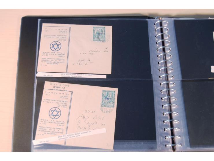 INTERIM: 1948, rd. 380 Belege, teils Blanko-Umschläge, aber auch Bedarfsbelege, dabei Reco und Express mit hochwertigen Frank