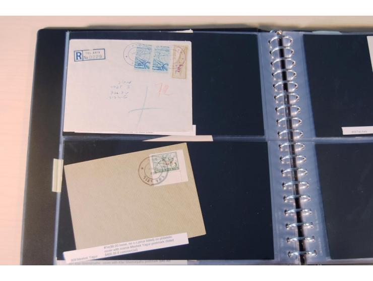 INTERIM: 1948, rd. 380 Belege, teils Blanko-Umschläge, aber auch Bedarfsbelege, dabei Reco und Express mit hochwertigen Frank