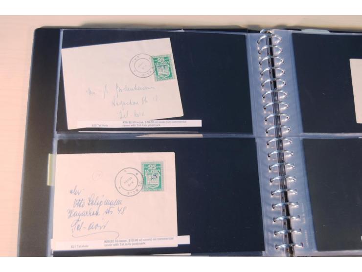 INTERIM: 1948, rd. 380 Belege, teils Blanko-Umschläge, aber auch Bedarfsbelege, dabei Reco und Express mit hochwertigen Frank