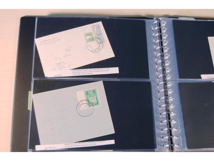 INTERIM: 1948, rd. 380 Belege, teils Blanko-Umschläge, aber auch Bedarfsbelege, dabei Reco und Express mit hochwertigen Frank