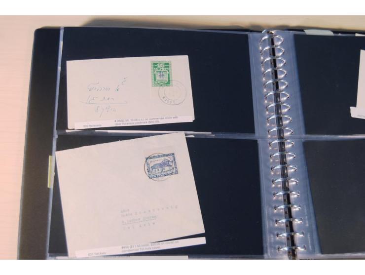 INTERIM: 1948, rd. 380 Belege, teils Blanko-Umschläge, aber auch Bedarfsbelege, dabei Reco und Express mit hochwertigen Frank