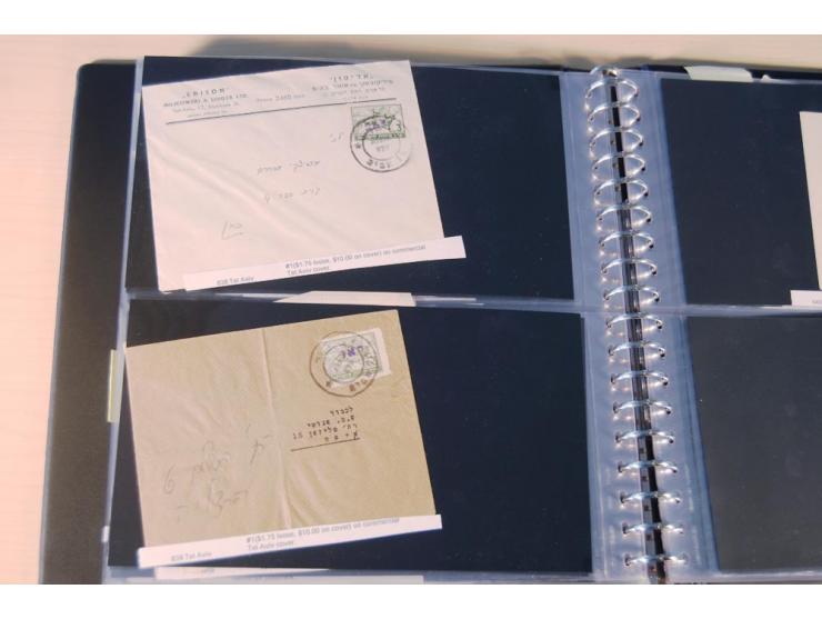 INTERIM: 1948, rd. 380 Belege, teils Blanko-Umschläge, aber auch Bedarfsbelege, dabei Reco und Express mit hochwertigen Frank