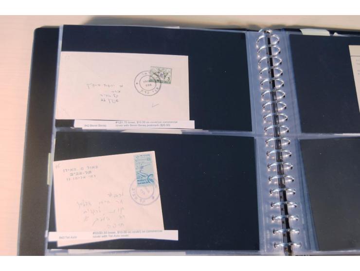 INTERIM: 1948, rd. 380 Belege, teils Blanko-Umschläge, aber auch Bedarfsbelege, dabei Reco und Express mit hochwertigen Frank