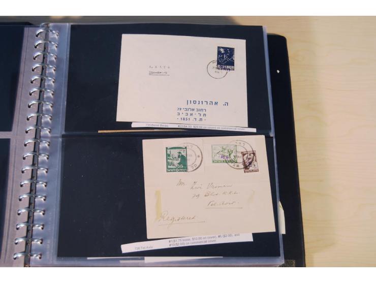 INTERIM: 1948, rd. 380 Belege, teils Blanko-Umschläge, aber auch Bedarfsbelege, dabei Reco und Express mit hochwertigen Frank