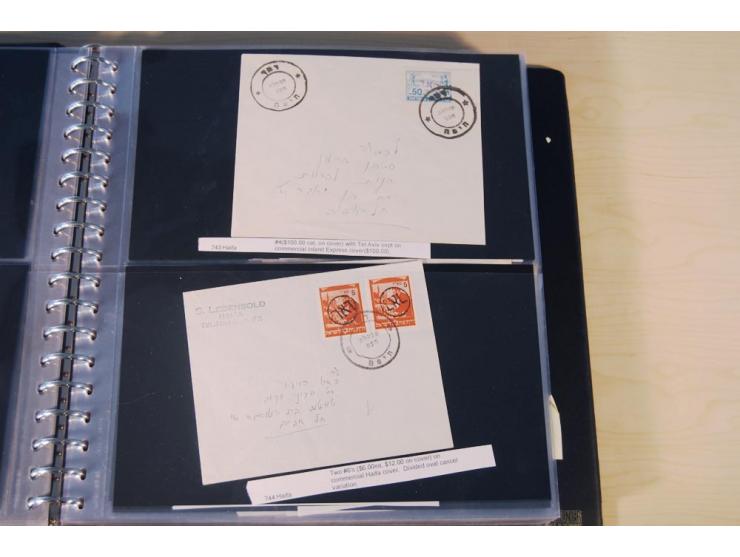 INTERIM: 1948, rd. 380 Belege, teils Blanko-Umschläge, aber auch Bedarfsbelege, dabei Reco und Express mit hochwertigen Frank
