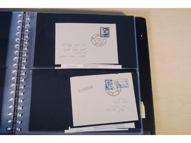 INTERIM: 1948, rd. 380 Belege, teils Blanko-Umschläge, aber auch Bedarfsbelege, dabei Reco und Express mit hochwertigen Frank