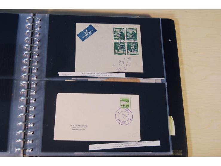INTERIM: 1948, rd. 380 Belege, teils Blanko-Umschläge, aber auch Bedarfsbelege, dabei Reco und Express mit hochwertigen Frank