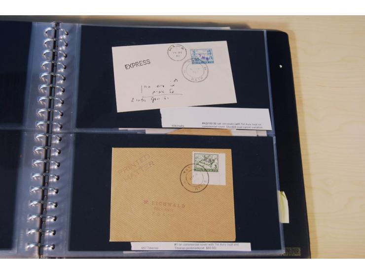 INTERIM: 1948, rd. 380 Belege, teils Blanko-Umschläge, aber auch Bedarfsbelege, dabei Reco und Express mit hochwertigen Frank