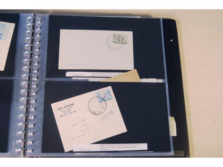 INTERIM: 1948, rd. 380 Belege, teils Blanko-Umschläge, aber auch Bedarfsbelege, dabei Reco und Express mit hochwertigen Frank