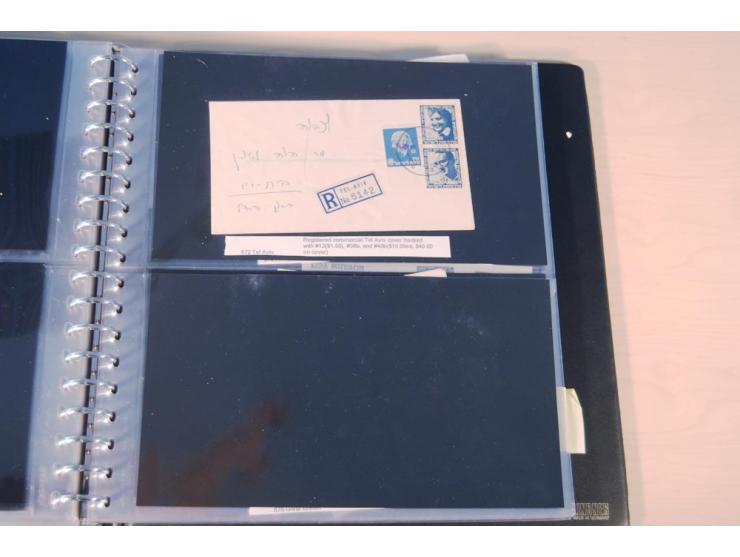 INTERIM: 1948, rd. 380 Belege, teils Blanko-Umschläge, aber auch Bedarfsbelege, dabei Reco und Express mit hochwertigen Frank