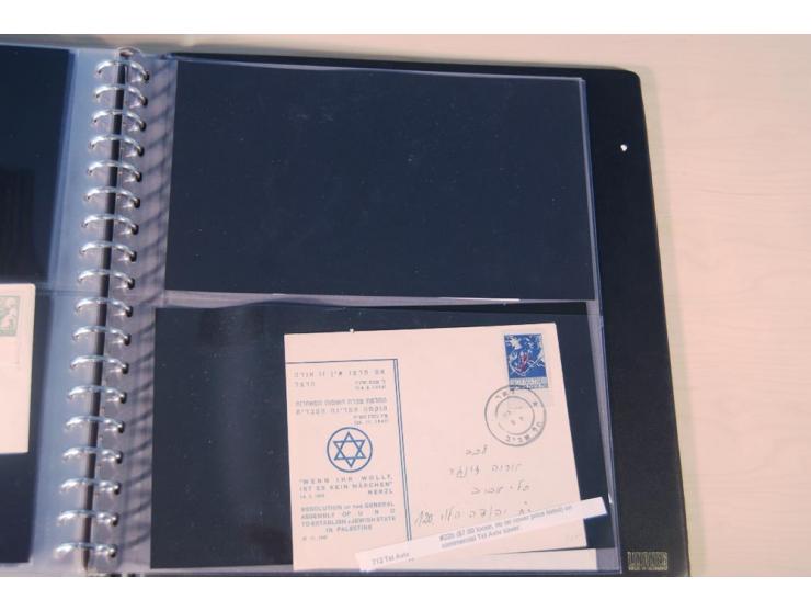 INTERIM: 1948, rd. 380 Belege, teils Blanko-Umschläge, aber auch Bedarfsbelege, dabei Reco und Express mit hochwertigen Frank