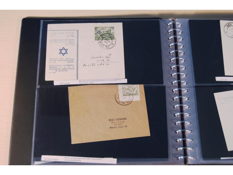INTERIM: 1948, rd. 380 Belege, teils Blanko-Umschläge, aber auch Bedarfsbelege, dabei Reco und Express mit hochwertigen Frank