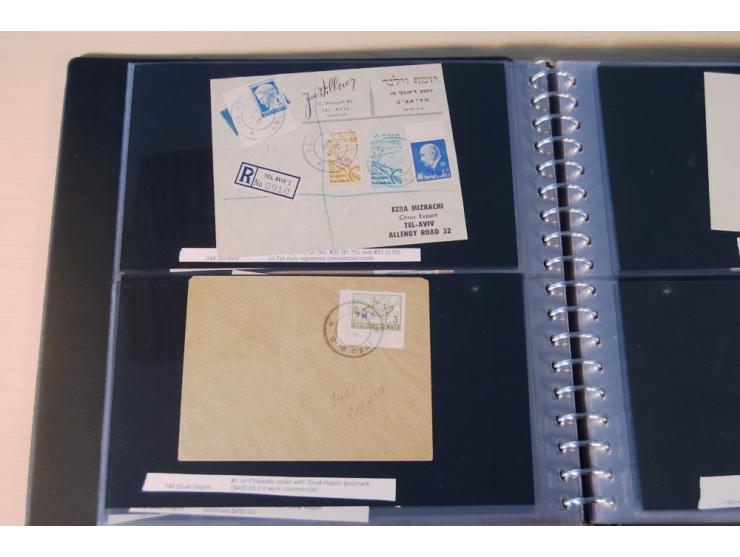 INTERIM: 1948, rd. 380 Belege, teils Blanko-Umschläge, aber auch Bedarfsbelege, dabei Reco und Express mit hochwertigen Frank