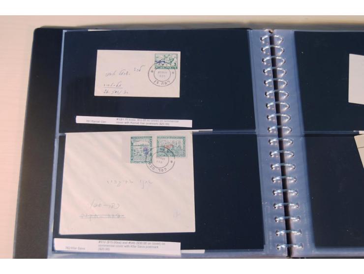 INTERIM: 1948, rd. 380 Belege, teils Blanko-Umschläge, aber auch Bedarfsbelege, dabei Reco und Express mit hochwertigen Frank