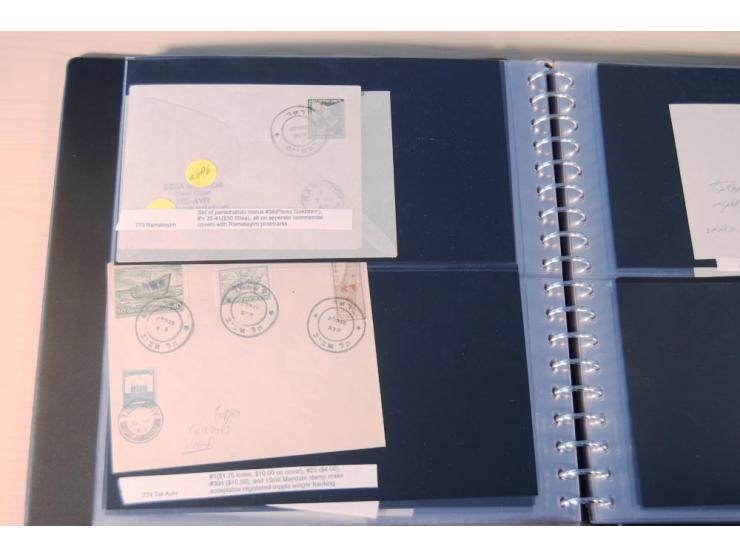INTERIM: 1948, rd. 380 Belege, teils Blanko-Umschläge, aber auch Bedarfsbelege, dabei Reco und Express mit hochwertigen Frank
