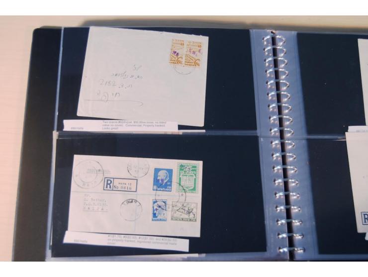 INTERIM: 1948, rd. 380 Belege, teils Blanko-Umschläge, aber auch Bedarfsbelege, dabei Reco und Express mit hochwertigen Frank