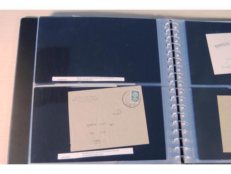 INTERIM: 1948, rd. 380 Belege, teils Blanko-Umschläge, aber auch Bedarfsbelege, dabei Reco und Express mit hochwertigen Frank