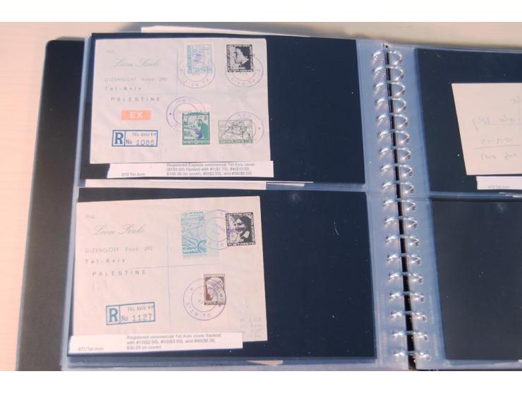 INTERIM: 1948, rd. 380 Belege, teils Blanko-Umschläge, aber auch Bedarfsbelege, dabei Reco und Express mit hochwertigen Frank