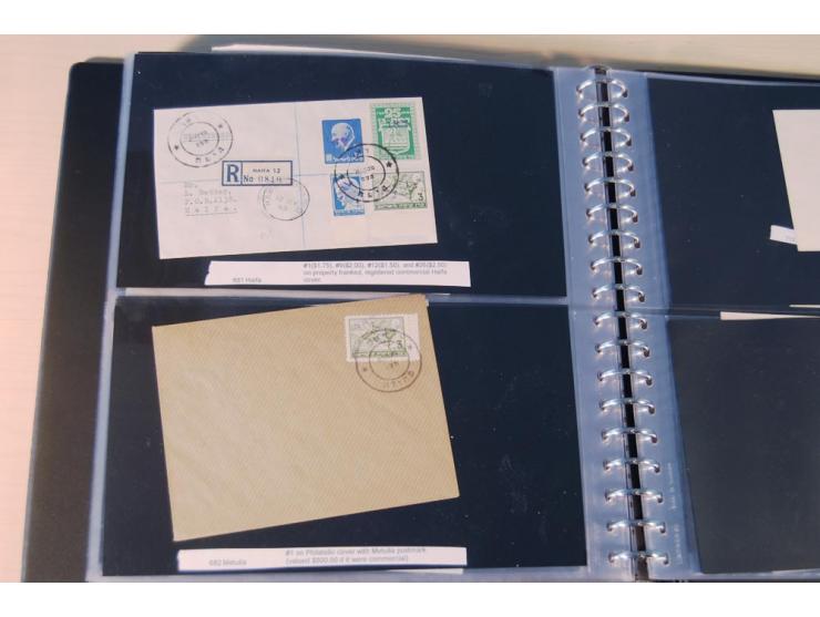 INTERIM: 1948, rd. 380 Belege, teils Blanko-Umschläge, aber auch Bedarfsbelege, dabei Reco und Express mit hochwertigen Frank