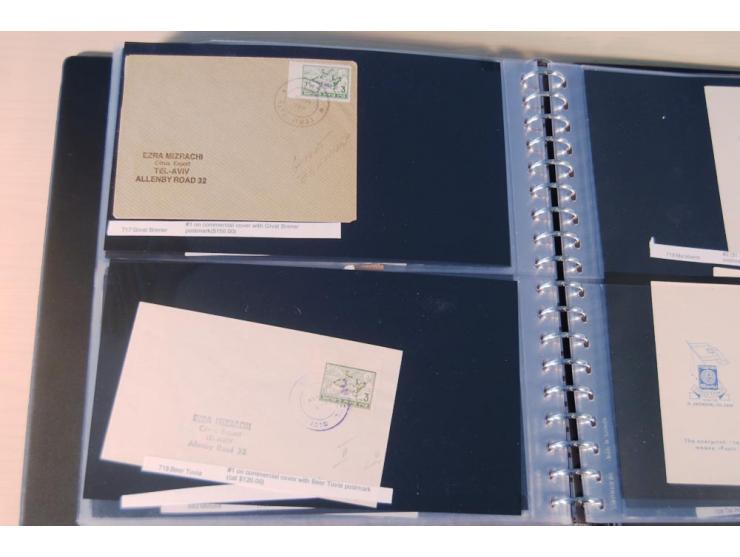 INTERIM: 1948, rd. 380 Belege, teils Blanko-Umschläge, aber auch Bedarfsbelege, dabei Reco und Express mit hochwertigen Frank