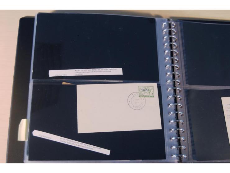 INTERIM: 1948, rd. 380 Belege, teils Blanko-Umschläge, aber auch Bedarfsbelege, dabei Reco und Express mit hochwertigen Frank