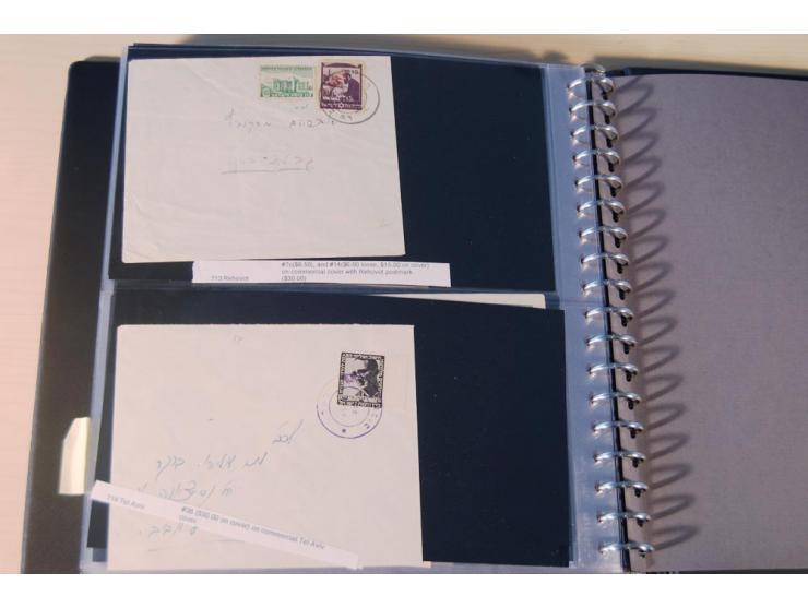 INTERIM: 1948, rd. 380 Belege, teils Blanko-Umschläge, aber auch Bedarfsbelege, dabei Reco und Express mit hochwertigen Frank