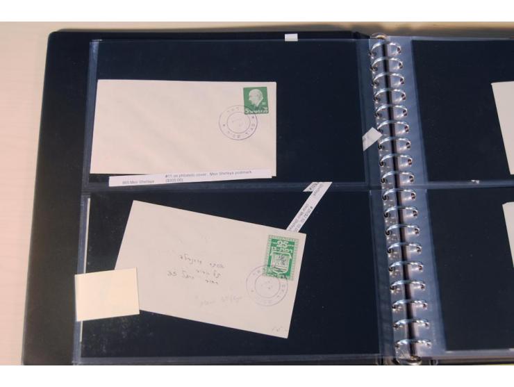 INTERIM: 1948, rd. 380 Belege, teils Blanko-Umschläge, aber auch Bedarfsbelege, dabei Reco und Express mit hochwertigen Frank
