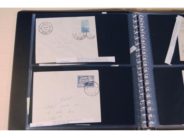 INTERIM: 1948, rd. 380 Belege, teils Blanko-Umschläge, aber auch Bedarfsbelege, dabei Reco und Express mit hochwertigen Frank