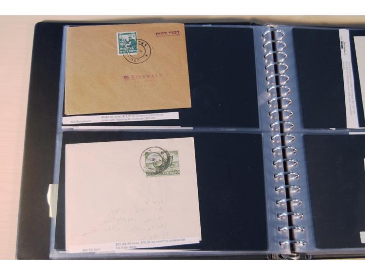 INTERIM: 1948, rd. 380 Belege, teils Blanko-Umschläge, aber auch Bedarfsbelege, dabei Reco und Express mit hochwertigen Frank