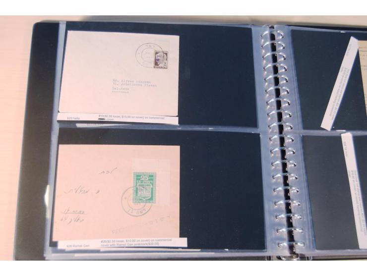 INTERIM: 1948, rd. 380 Belege, teils Blanko-Umschläge, aber auch Bedarfsbelege, dabei Reco und Express mit hochwertigen Frank